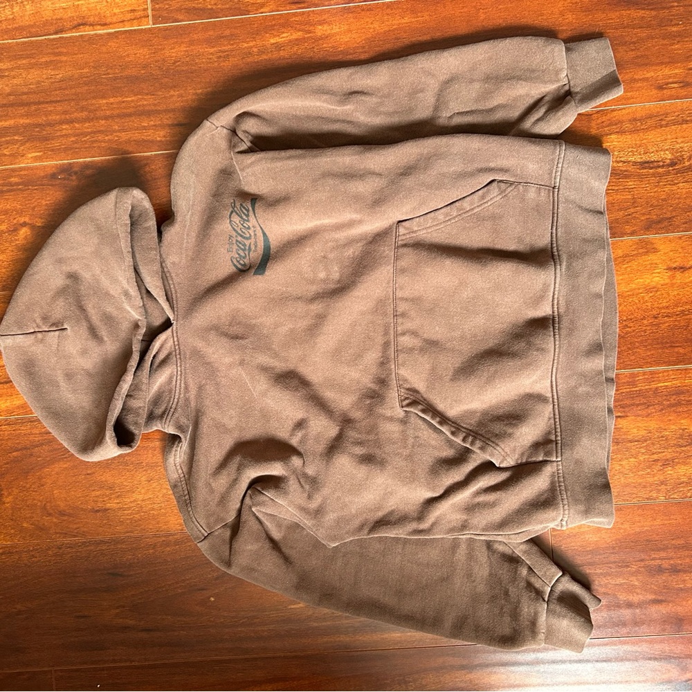PacSun Brown Coca-Cola Hoodie